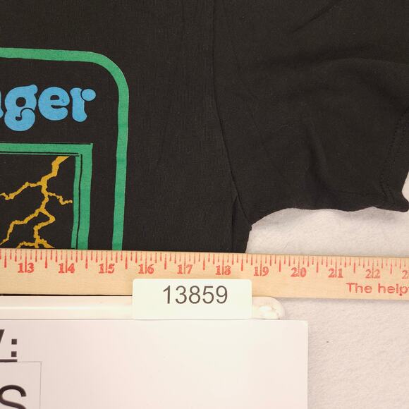 Steven Rhodes Meet Your Doppelganger Crew Neck Shirt Mens Size Medium M Black - Picture 7 of 10